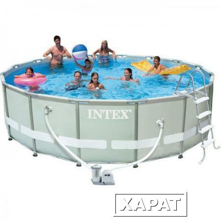 Фото Бассейн каркасный Intex 26720NP "Prism Frame" 427х107см