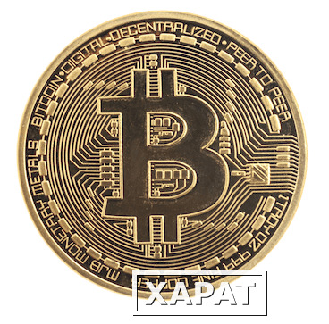 Фото Bitcoin монета