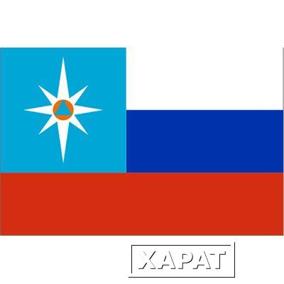 Фото Флаг Министерства по чрезвычайным ситуациям МЧС РФ
