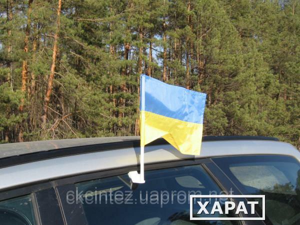 Фото Флаг Украины на автомобиль