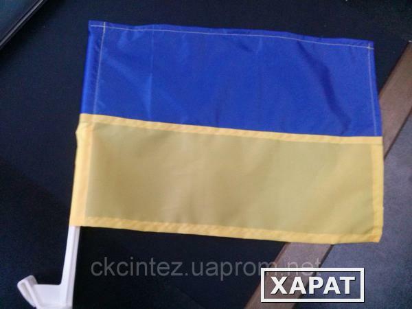 Фото Автомобильный флаг Украины