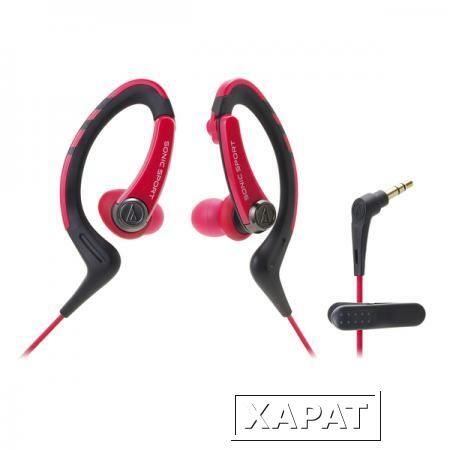 Фото Внутриканальные наушники Audio-Technica ATH-SPORT1 Red