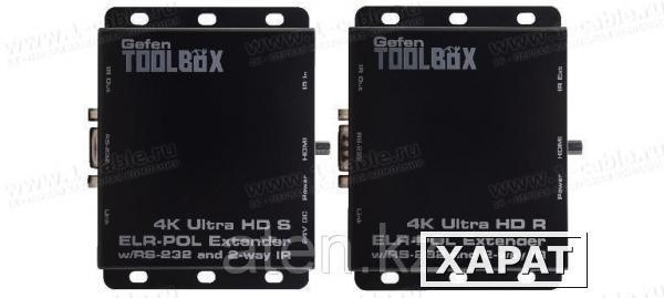 Фото GTB-UHD2IRS-ELRPOL-BLK Удлинитель линий HDMI c поддержкой 4K x 2K и 3D