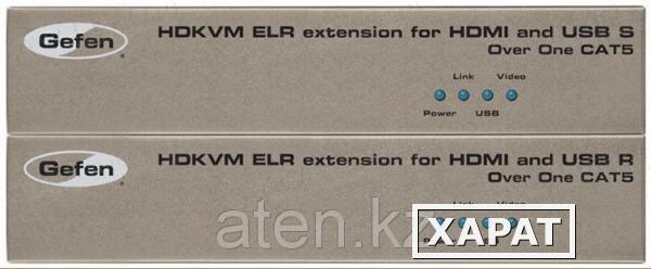 Фото EXT-HDKVM-ELR Удлинитель HDMI и USB по одному кабелю витая пара на длины до 100 м