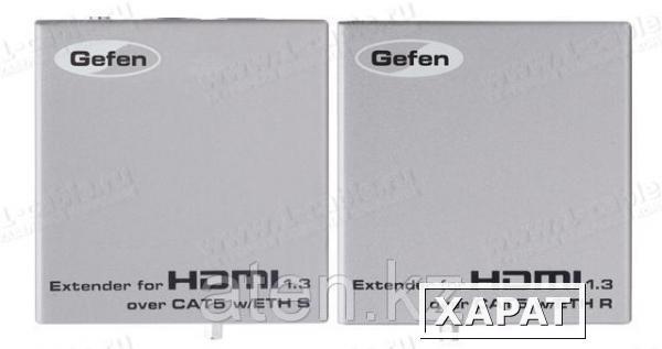 Фото EXT-HDMI1.3-CAT5-ELR Удлинитель линий HDMI по одному кабелю витая пара (5 Cat) на 100 м с передачей ИК сигналов