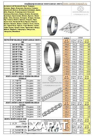 Фото Перфорированная монтажная лента LM 140_2_10м