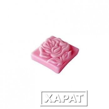 Фото Натуральное мыло квадрат Роза Болгарии