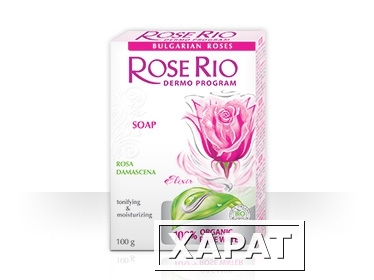 Фото Мыло увлажняющее Rose Rio СТС Холдинг 100 gr