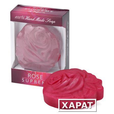 Фото Глицериновое мыло Rose supreme Роза Болгарии 80 gr