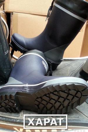 Фото Экспорт Японии и Южной Кореи Мужская стильные и удобные в трубки резиновые сапоги дождь ботинок дождя сапоги водонепроницаемый non выскальзования обувь