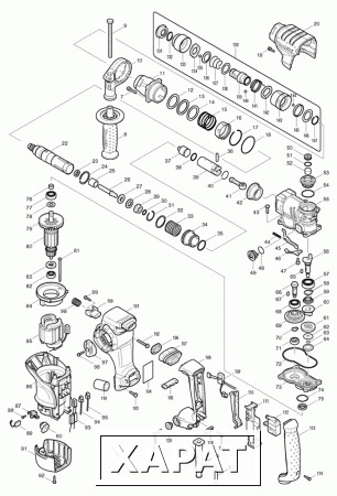 Фото Makita Светодиод для HR2811FT перфоратор Makita HR2811FT рис.( 90)