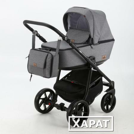 Фото Коляска 3 в 1 BeBe-mobile Gusto серая