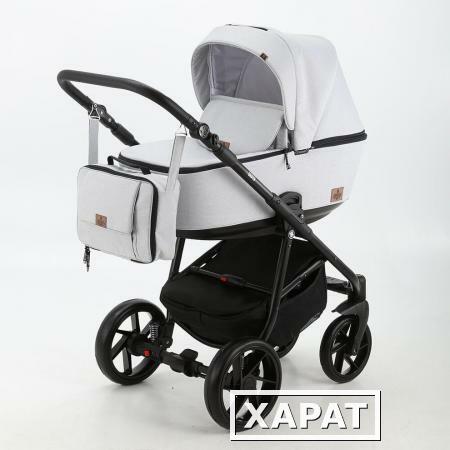 Фото Коляска 3 в 1 BeBe-mobile Gusto светло-серая