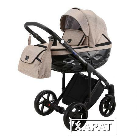 Фото Коляска 3 в 1 BeBe-mobile Castello Standart черный/бежевый