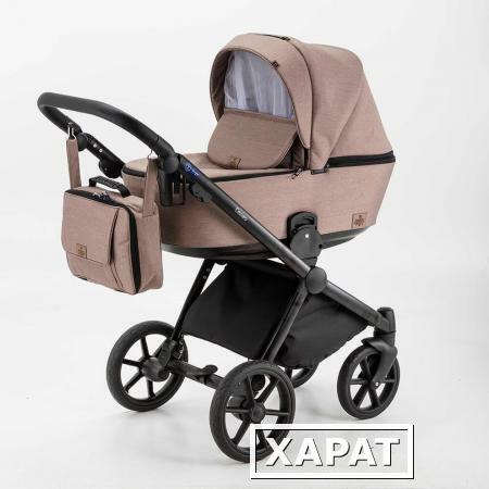 Фото Коляска 3 в 1 BeBe-mobile Cezaro бежевая