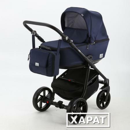 Фото Коляска 2 в 1 BeBe-mobile Gusto темно-синяя