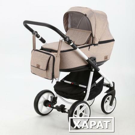 Фото Коляска 2 в 1 BeBe-mobile Gusto бежевая