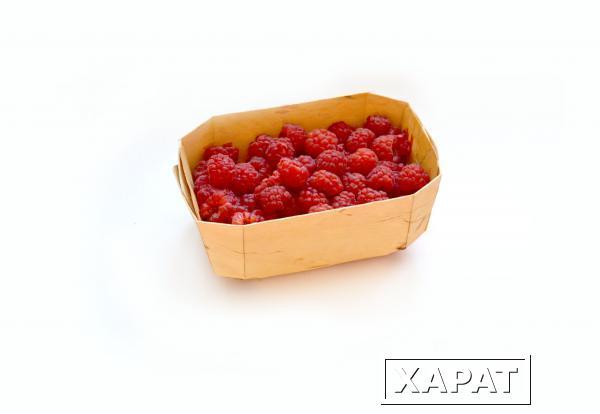 Фото Упаковка для ягод: Лодочка из березы Л-10