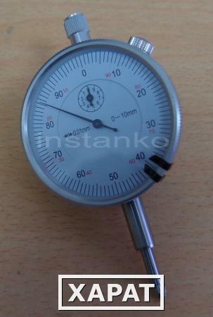Фото Индикатор часового типа 0-10 мм х 0,01 мм с ушком
