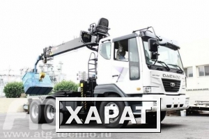 Фото Манипулятор HIAB 160T на шасси седельного тягача DAEWOO