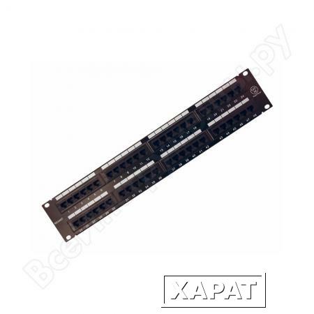 Фото Патч-Панель 48 гнезд RJ-45 CAT5e 19" REXANT 04-0022