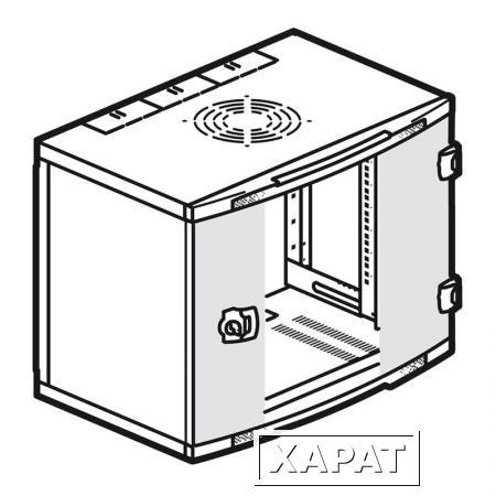 Фото Настенный шкаф LCS² 19'' IP20 IK08 9U 500x600x400мм;046201