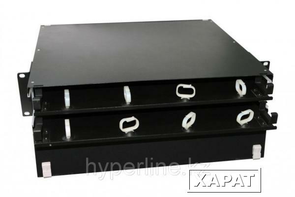 Фото Hyperline FO-19BX-2U-D1-8xSLT-W102H32-EMP Патч-панель 19” универсальная