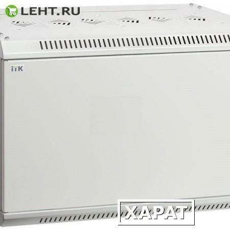 Фото LWR5-12U66-MF (черный): Шкаф телекоммуникационный 19″