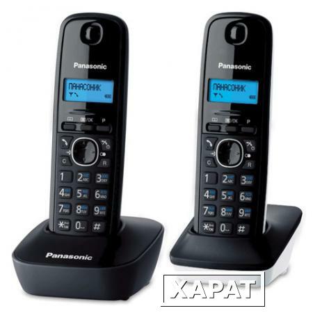 Фото Радиотелефон PANASONIC KX-TG1612RU1 + дополнительная трубка