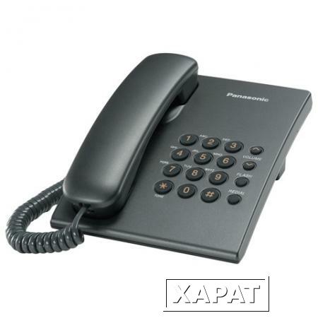 Фото Телефон PANASONIC KX-TS2350RUT