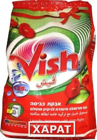 Фото Продаем концентрированный стиральный порошок без фосфатов VISH из Израиля