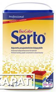 Фото Kiilto SERTO BIO COLOR By 8кг стиральный порошок для цветного белья 1/1