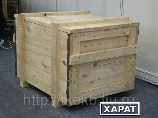 Фото Ящик деревянный