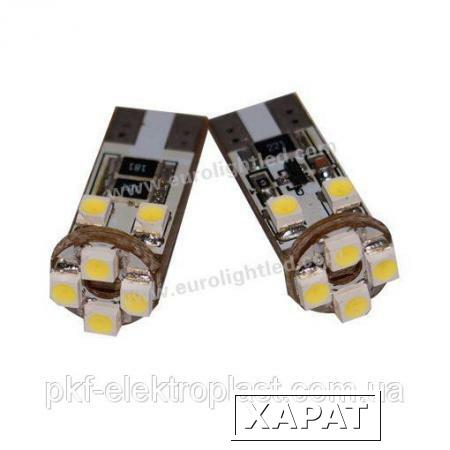 Фото Автосветодиод Canbus T10-WG-8SMD(3528)-12V