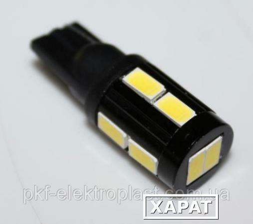 Фото Автосветодиод T10-WG-10SMD(5630)-12V