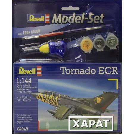 Фото Подарочный набор со сборной моделью "Самолет Tornado ECR"