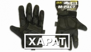 Фото Перчатки тактические ''M-Pact Covert'' Black #MPT-55