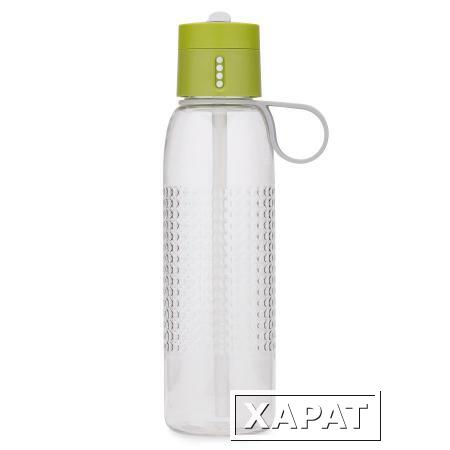 Фото Бутылка для воды dot active 750 мл зелёная (63917)