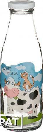 Фото Бутылка с крышкой love milk 500 mл. без упаковки