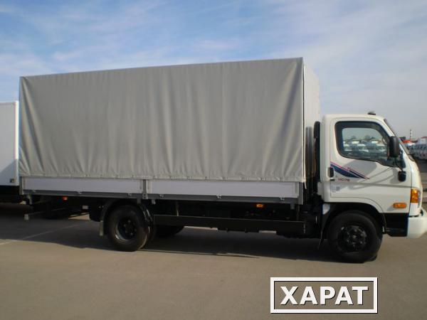 Фото HYUNDAI HD78 АЛЮМИНИЕВАЯ БОРТОВАЯ ПЛАТФОРМА + ТЕНТ КАРКАС 5.2Х2.2Х2.2 - 10 ПАЛЛЕТ