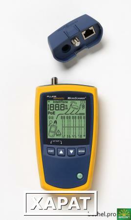 Фото Fluke Networks MS2-100 Кабельный тестер MicroScanner2 Cable Verifier