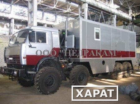 Фото Каротажный подъемник (лаборатория гис) шасси Камаз 43118