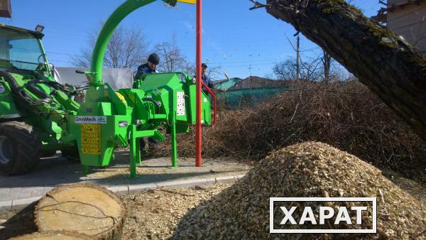 Фото Гидравлический измельчитель веток навесной на погрузчик Greenmech ECO 150 TMP HYD