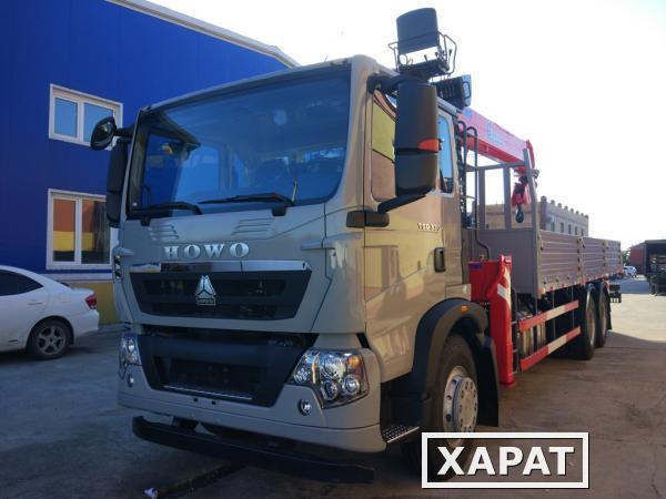 Фото Самогруз HOWO 6X4 ZZ5257JSQN584GE1 КМУ XCMG SQS300-4