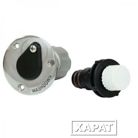 Фото Johnson Pump Палубный штуцер из нержавеющей стали Johnson Pump Aqua Jet WD 3.5 Kit 80-47507