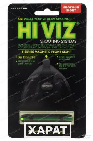 Фото Оптоволоконная мушка Hiviz Мушки 5,5-8,3 мм Цвет Зеленый
