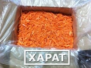 Фото Морковь резаная свежемороженая
