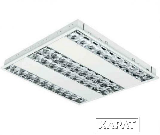 Фото Светильник потолочный 600x600 с интерфейсом DALI - OSRAM DEDRA T5 DPB KIT 4x14 W830 DALI 220-240V - 4008321533555