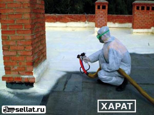 Фото Напыляемая теплоизоляция