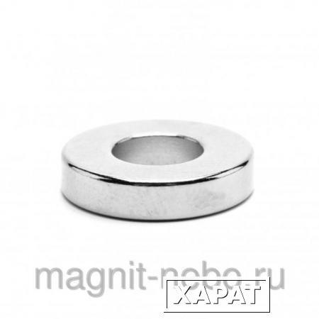 Фото Неодимовый магнит кольцо 19х6х1 мм